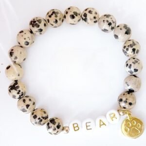 Dog Cat Name Bracelet Custom Beaded Bracelet Jewelry for Pet Lovers