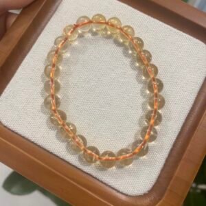 Natural Gemstone Adjustable Bracelet Citrine