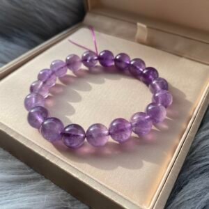 Natural Gemstone Adjustable Bracelet Amethyst