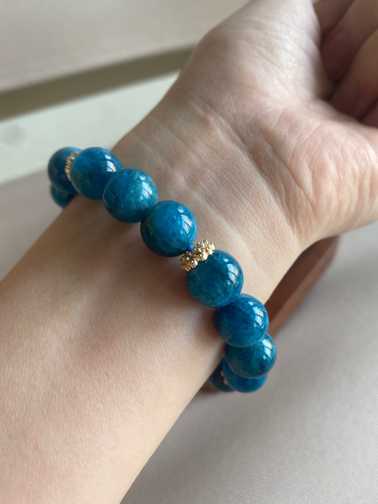 Natural Gemstone Adjustable Bracelet DIY Natural Stone - Image 5