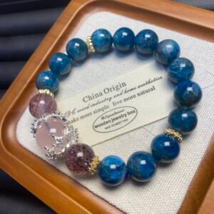 Natural Gemstone Adjustable Bracelet DIY Natural Stone