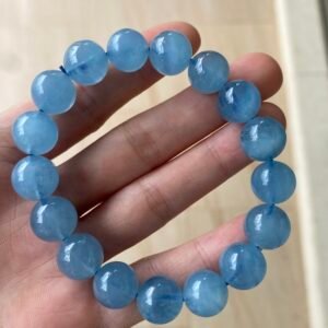 Natural Gemstone Adjustable Bracelet Aquamarine